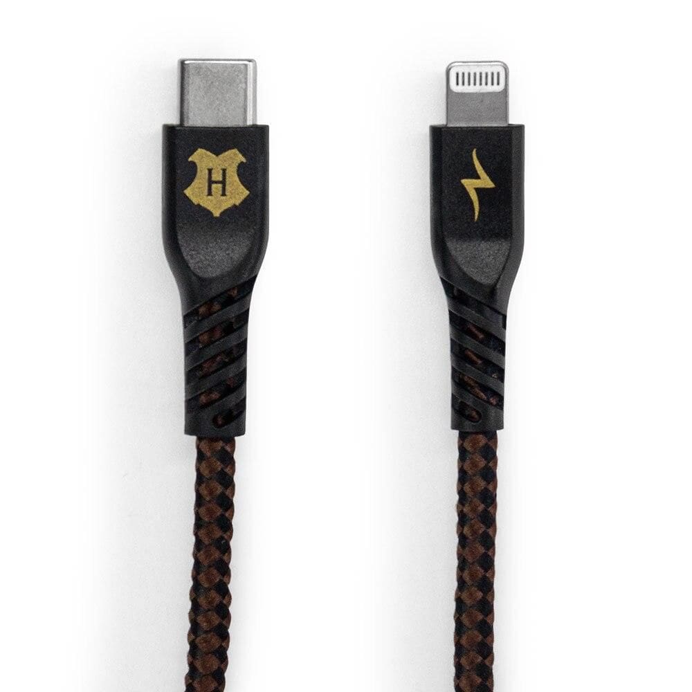 Cabo Lightning para USB-C Preto | Hogwarts Harry Potter - iWill