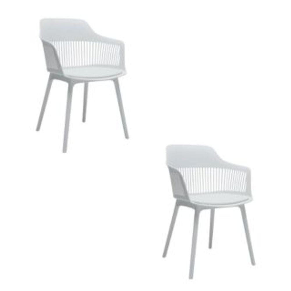 Cadeira Marcela 140PP Quantidade:2;Cor:Branco