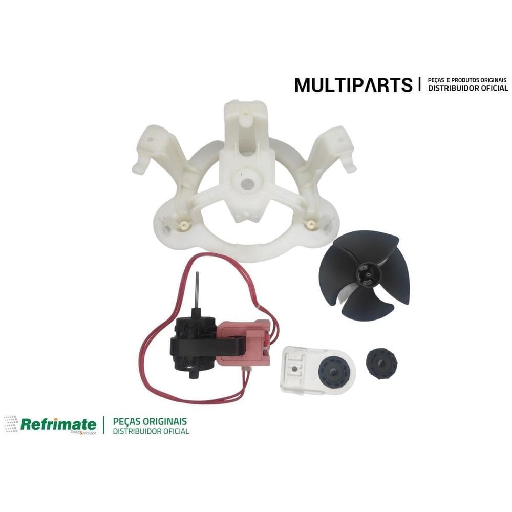 Conjunto Motor Ventilador W10423225 Brastemp Inverse 220V