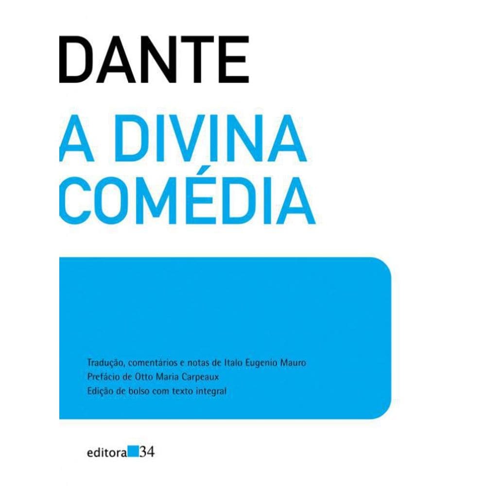 Livro Divina Comedia, A - Livro De Bolso