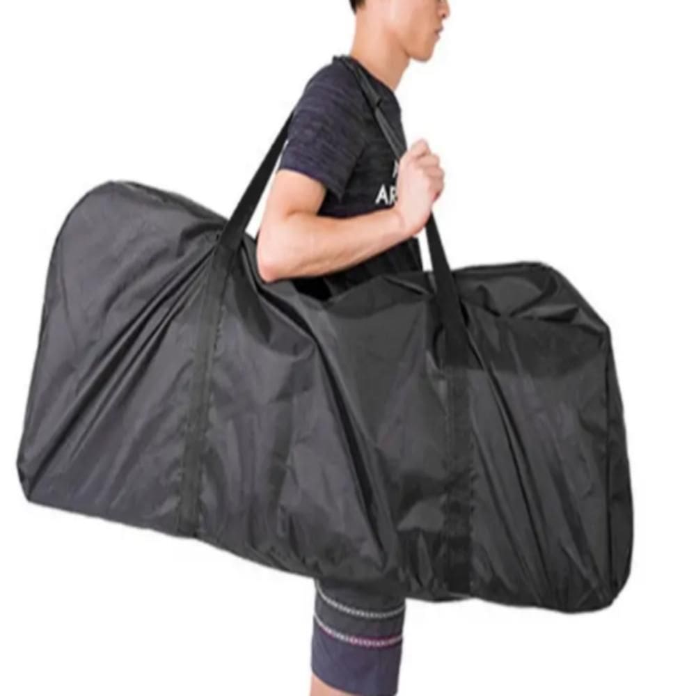 Bolsa Mala Gigante Sacola Mudanca Sacoleira Compras Com Alça E Ziper Preta