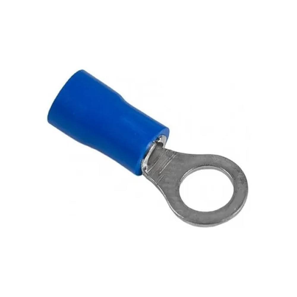 Terminal Anel Fio 1,5 X 2,5Mm² 27A Azul 50 Peças Decorlux