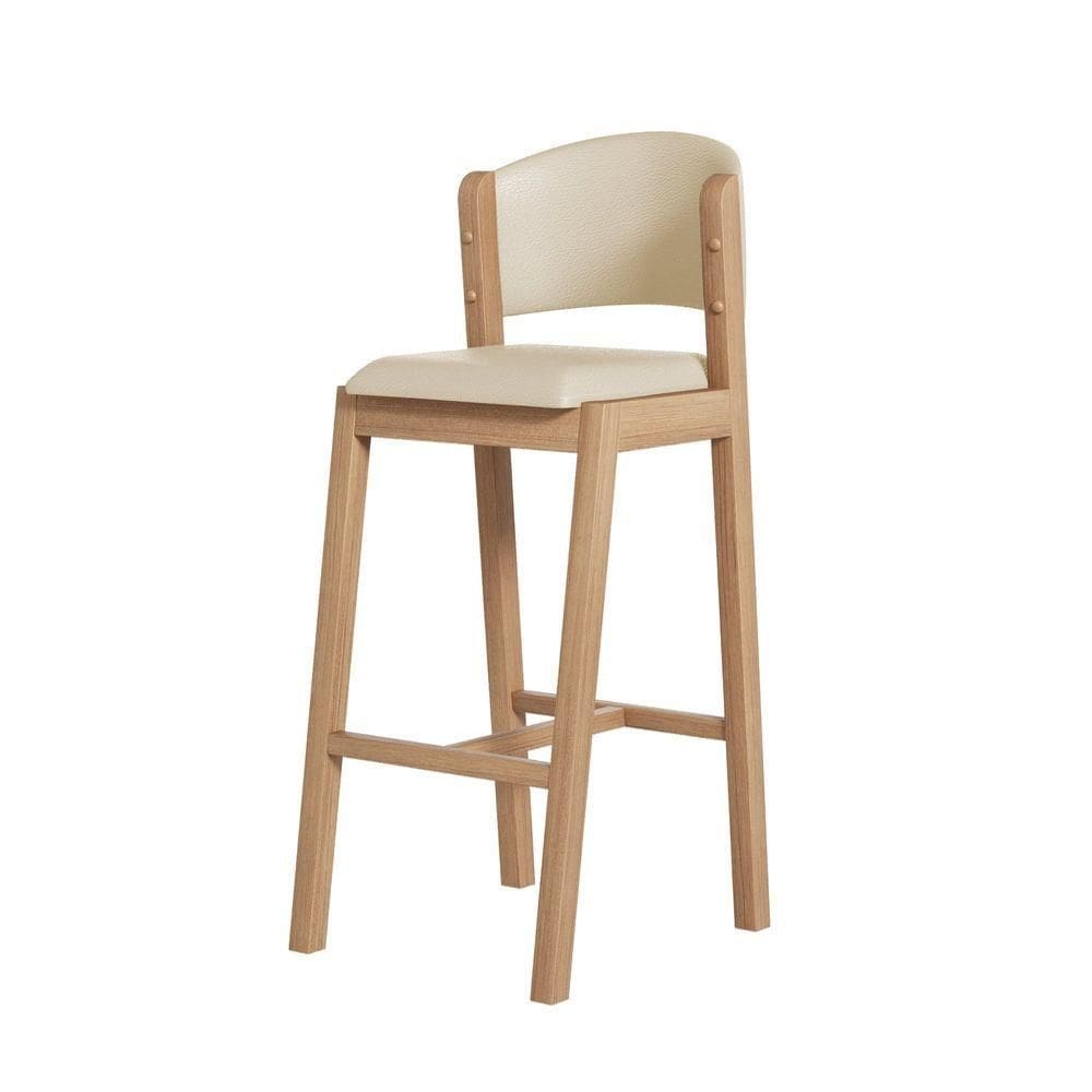 Banqueta Antonella Corino área Gourmet - 7 Decor Bege