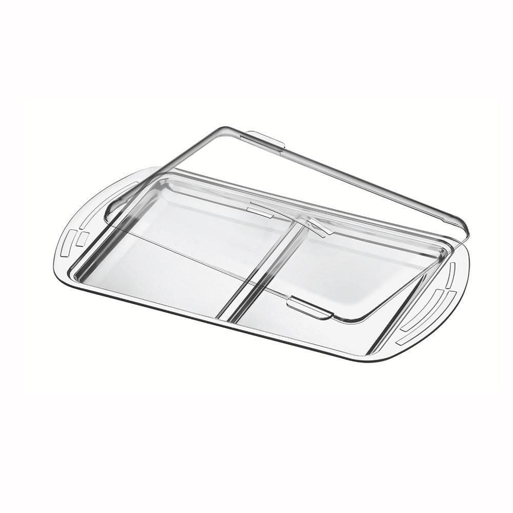 Porta-frios Ciclo Em Aço Inox Com Duas Divisórias E Tampa - Tramontina 64510610