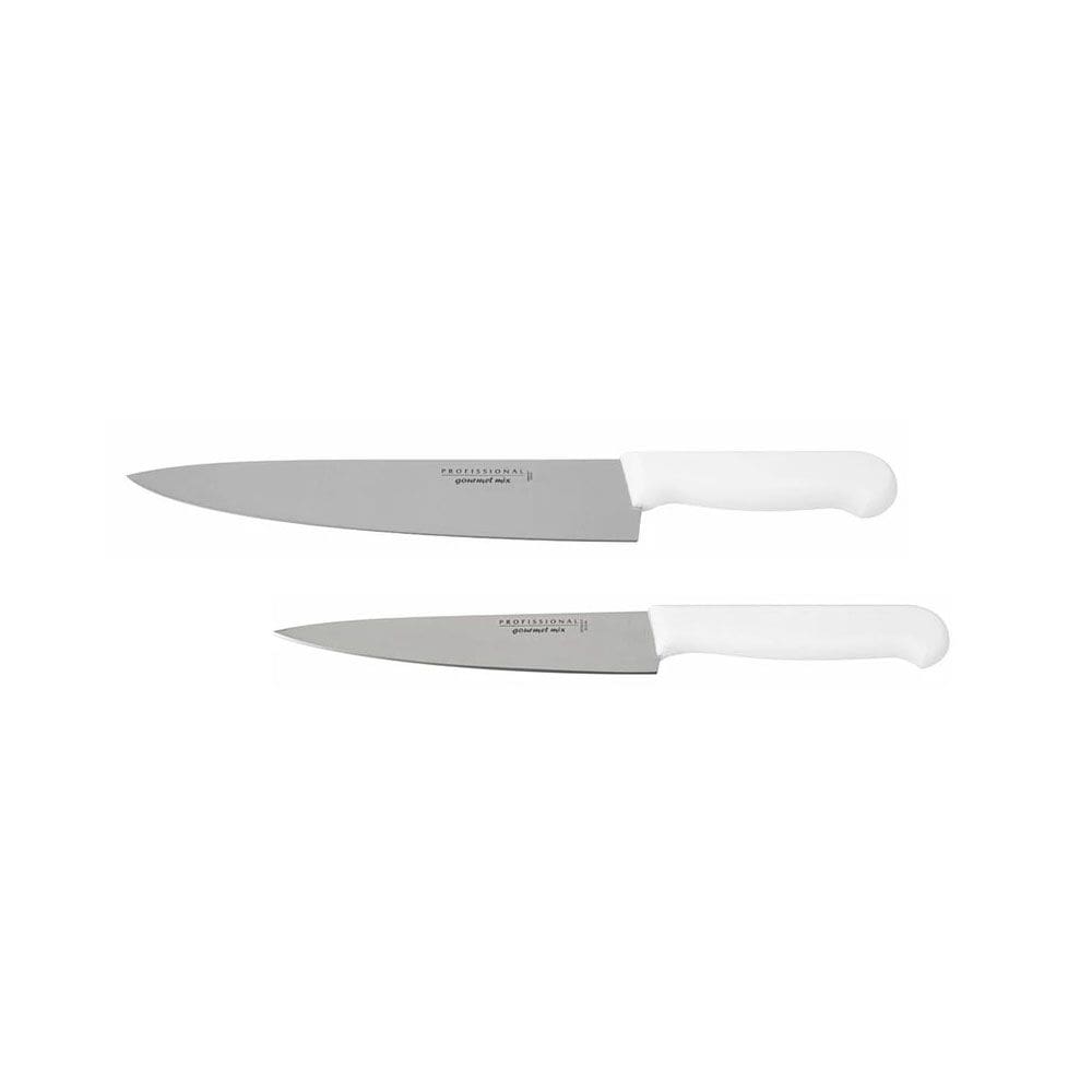Faca de Cozinha Chef Profissional Cortar Picar Fatiar 2un