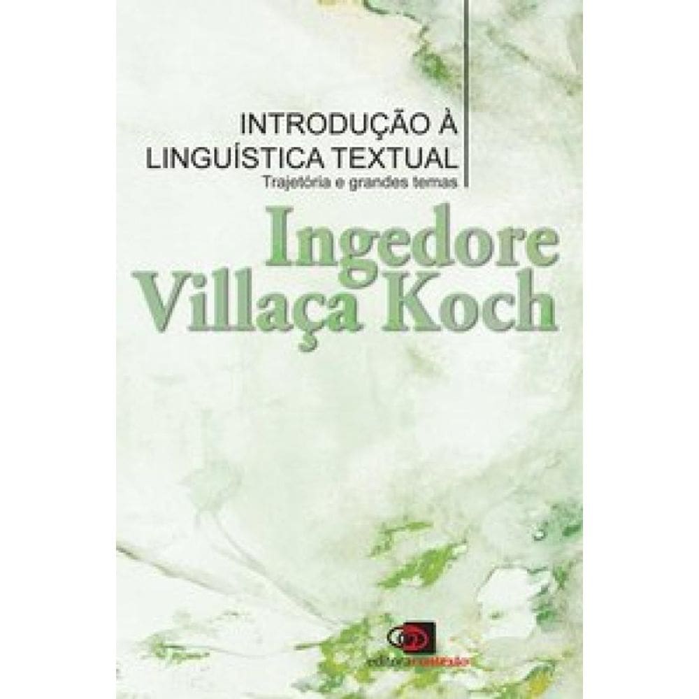 Livro Introdução A Linguística Textual
