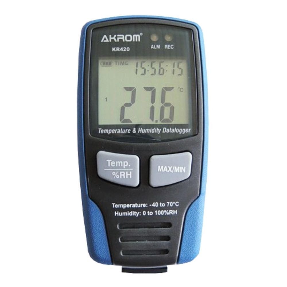 Datalogger De Temperatura E Umidade Com Protetor E Cadeado