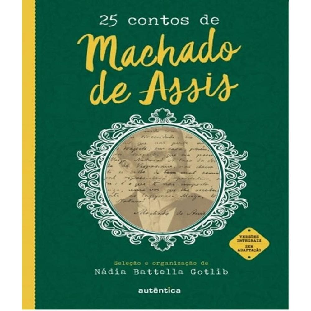 Livro 25 Contos De Machado De Assis
