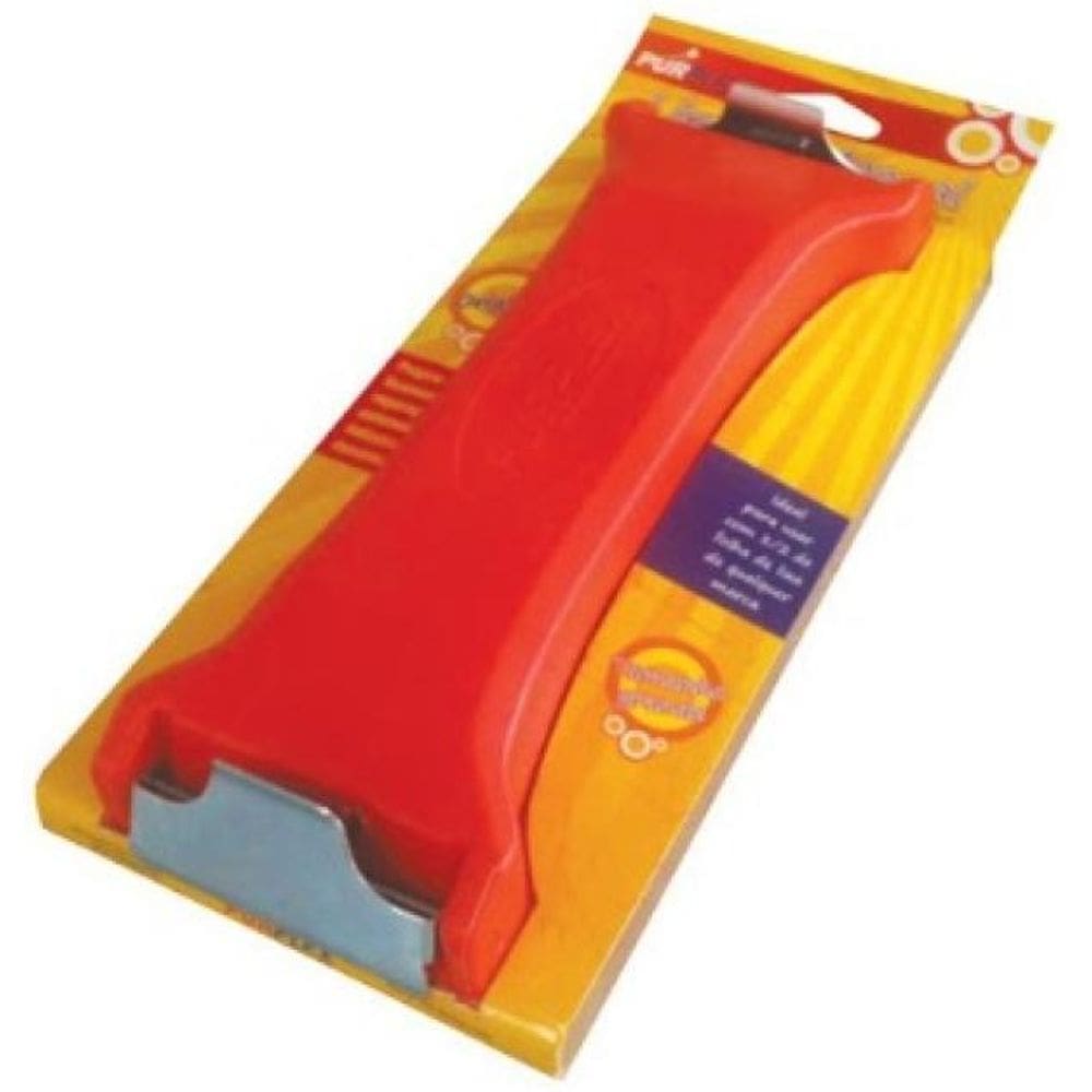 Taco lixador manual com presilhas - Purplex