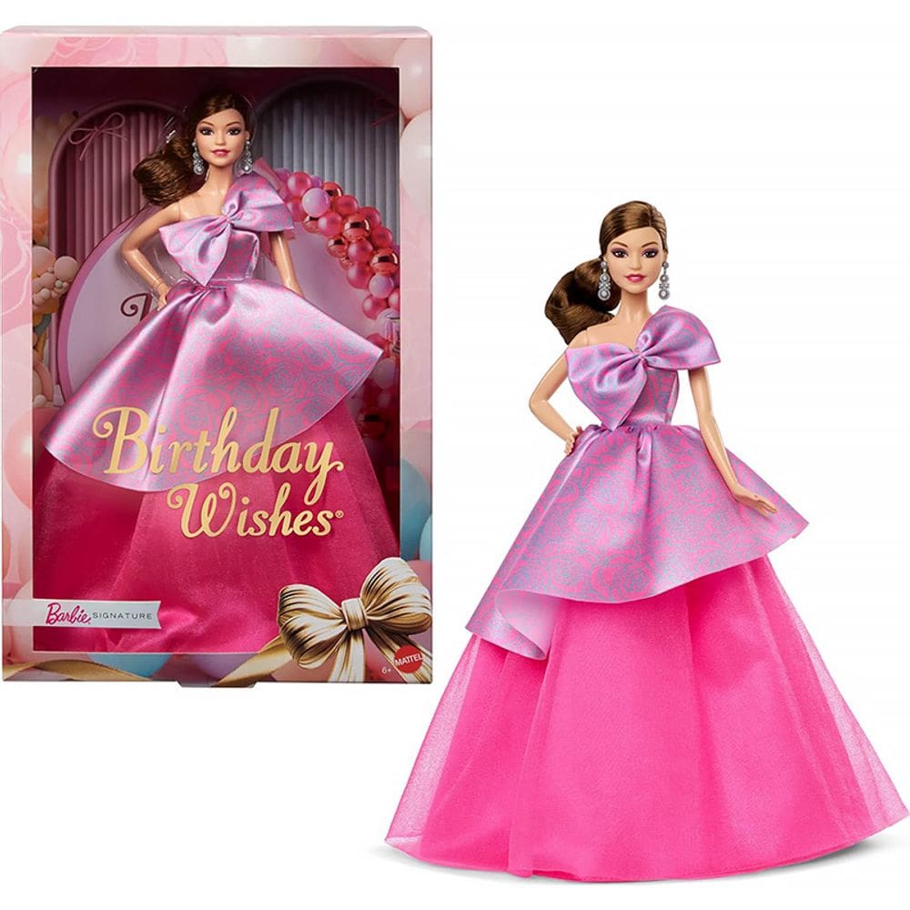 Boneca Barbie Signature Aniversário Birthday Wishes JBJ07 - Mattel