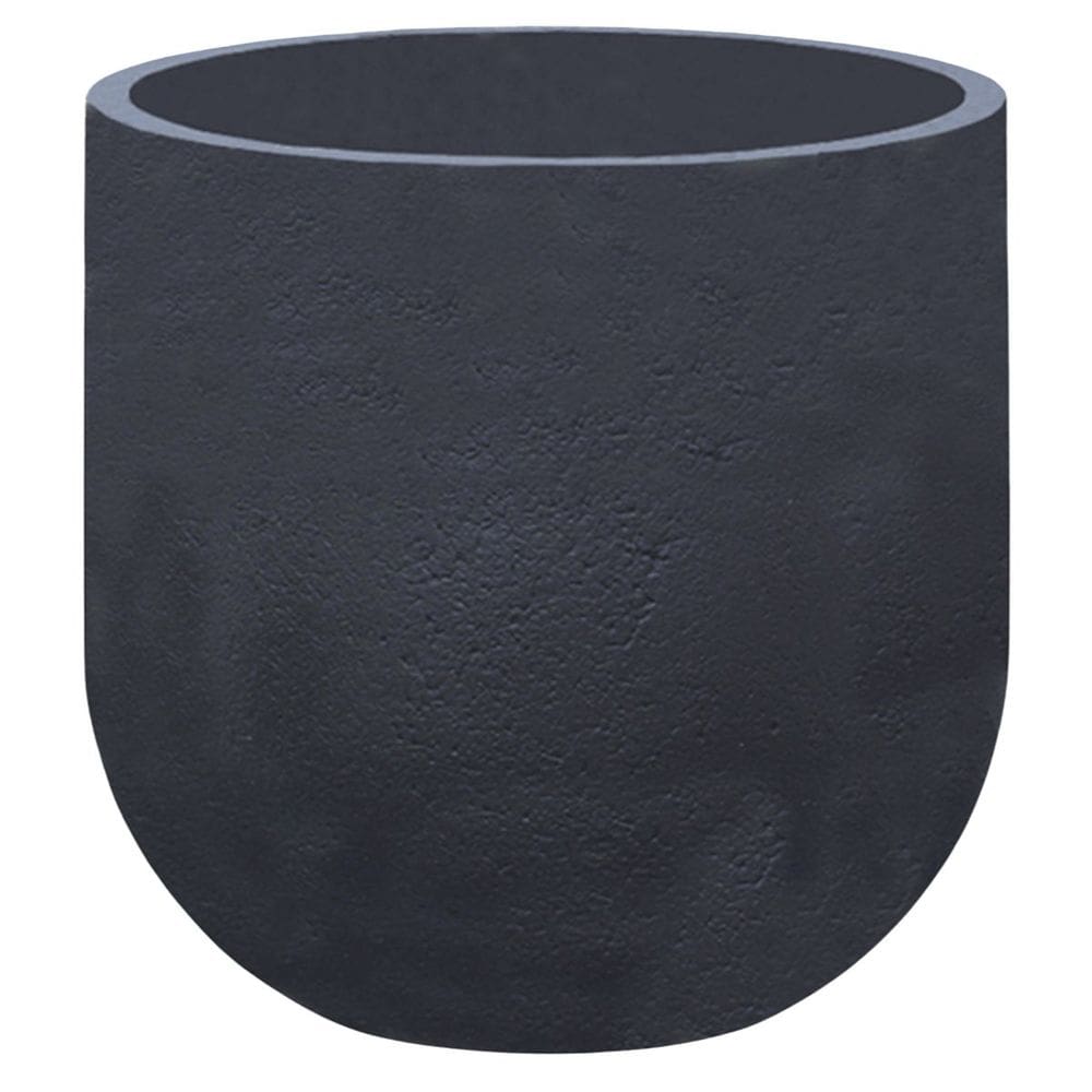 Vaso Cilíndrico Rústico 55 (105L) Cor Grafite JAPI