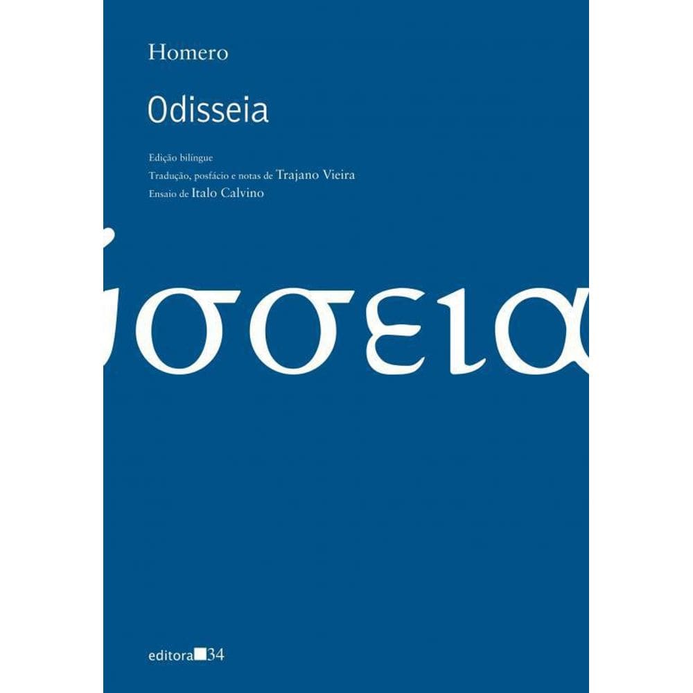 Livro Odisseia - Edicao Bilingue Por/Grego