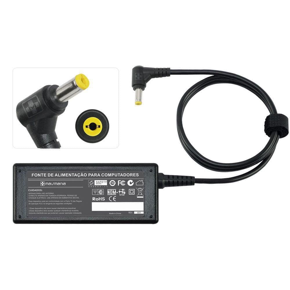 Fonte Mais Mania 19V 1,58A - Bivolt - Compatível Presario