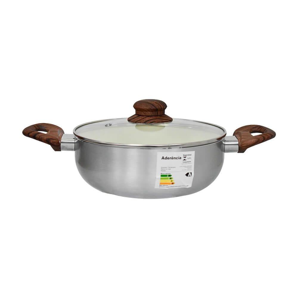 Caçarola Antiaderente Cerâmica de Indução New York 20cm - Casambiente