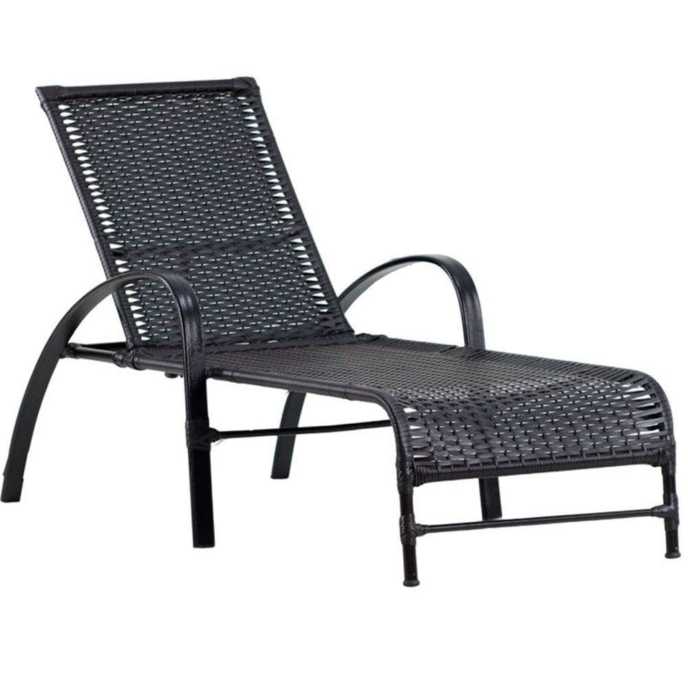 Espreguiçadeira Garden em Alumínio Piscina Jardim com Pintura Eletrostática e Regulagem Trama