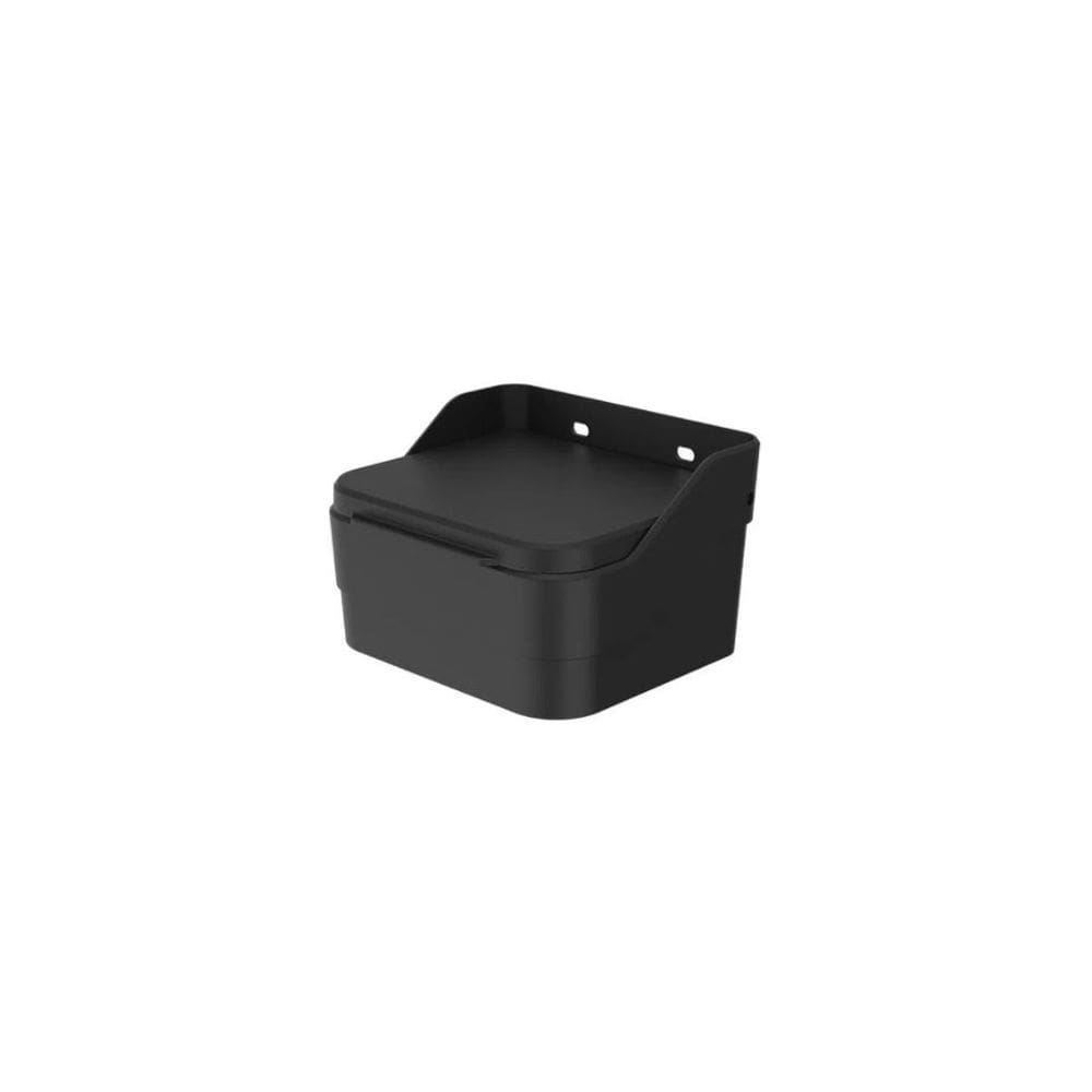 Saleiro com Tampa de Mesa Preto 1un