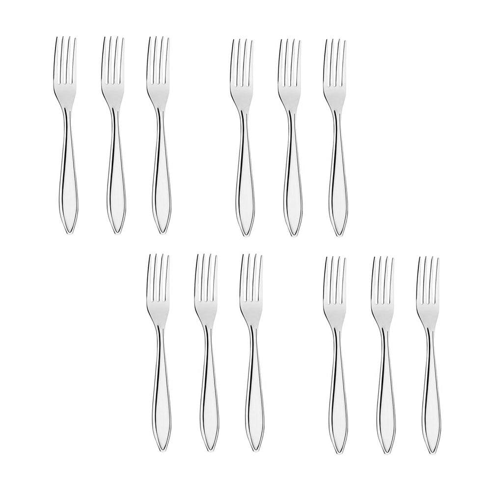 Garfo de Mesa Talheres Aço Inox Victoria 12un