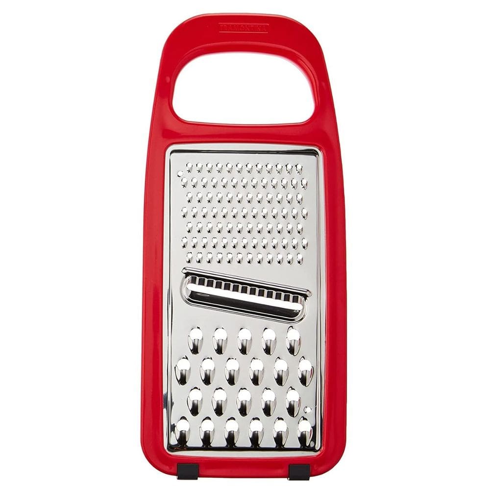 Ralador Utilitá Cortador Fatiador Legumes Queijo Aço Inox Base Emborrachada Antiderrapante Tramontina