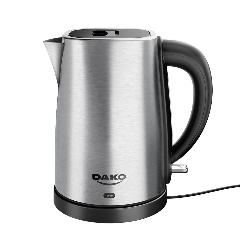 Chaleira Elétrica Dako 1,7 Litros 1800W em Inox 220V