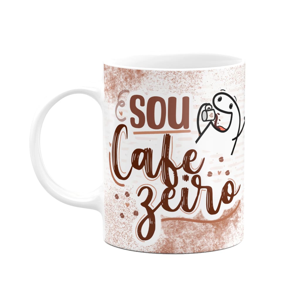 Caneca Florkito - Café - Sou cafezeiro - 325ml