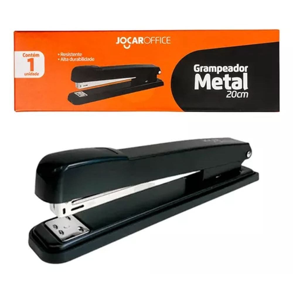 Grampeador Metal 20cm para 30 Folhas - Jocar Office