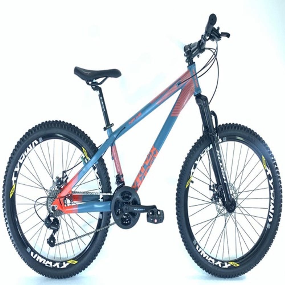 Bicicleta VikingX  Aro 26 X-35  Vmaxx Câmbios Shimanos 21V  Azul Petróleo