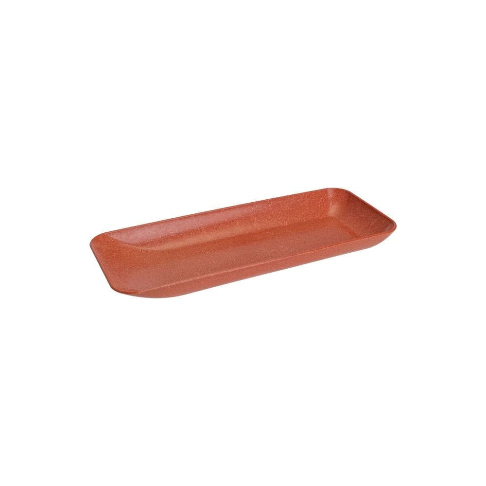 Travessa Cazza em Madeira/Plástico Retangular Pequena - Item Variado