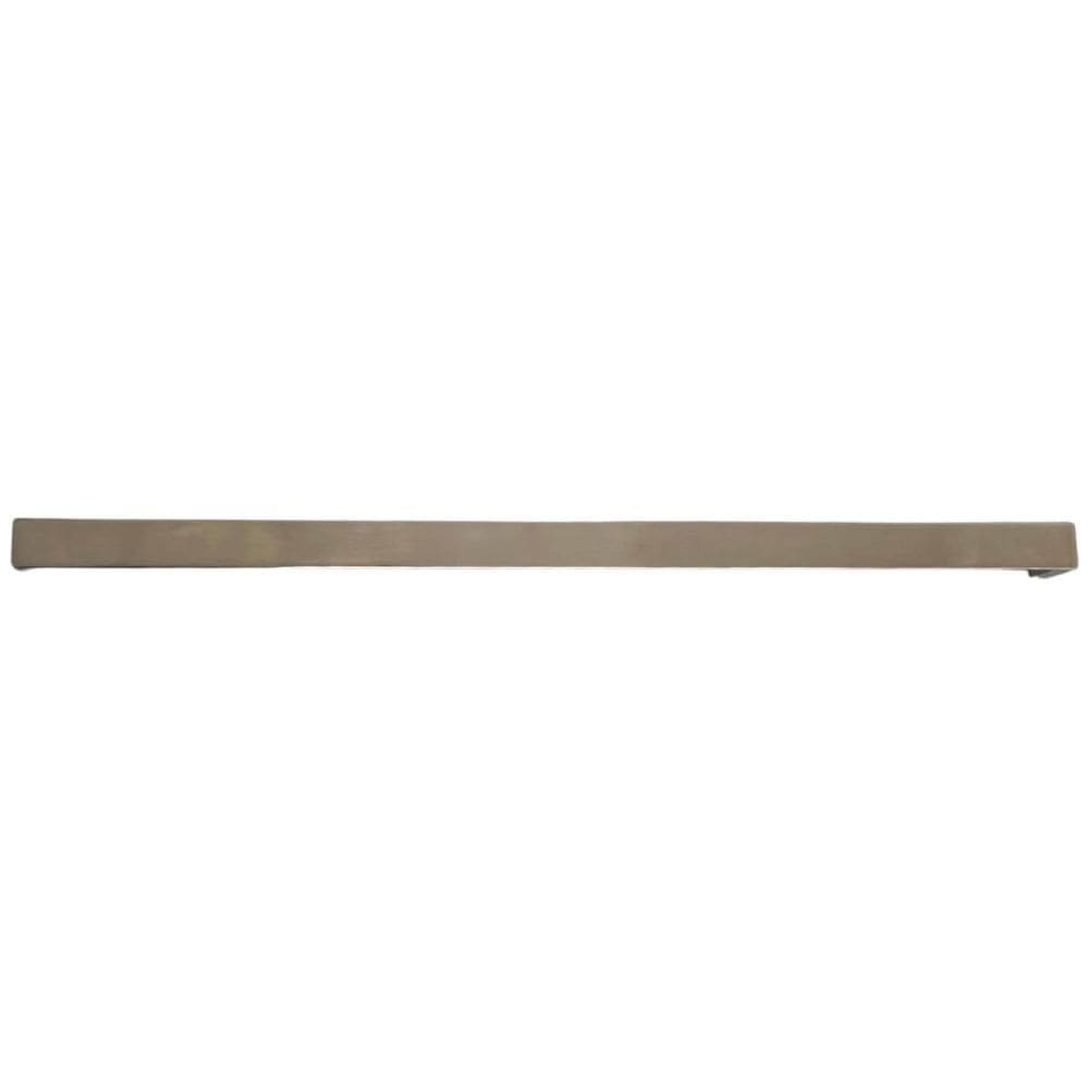 Kit 30 Puxadores Retos Alça 352mm Zamac Níquel Escovado Piau