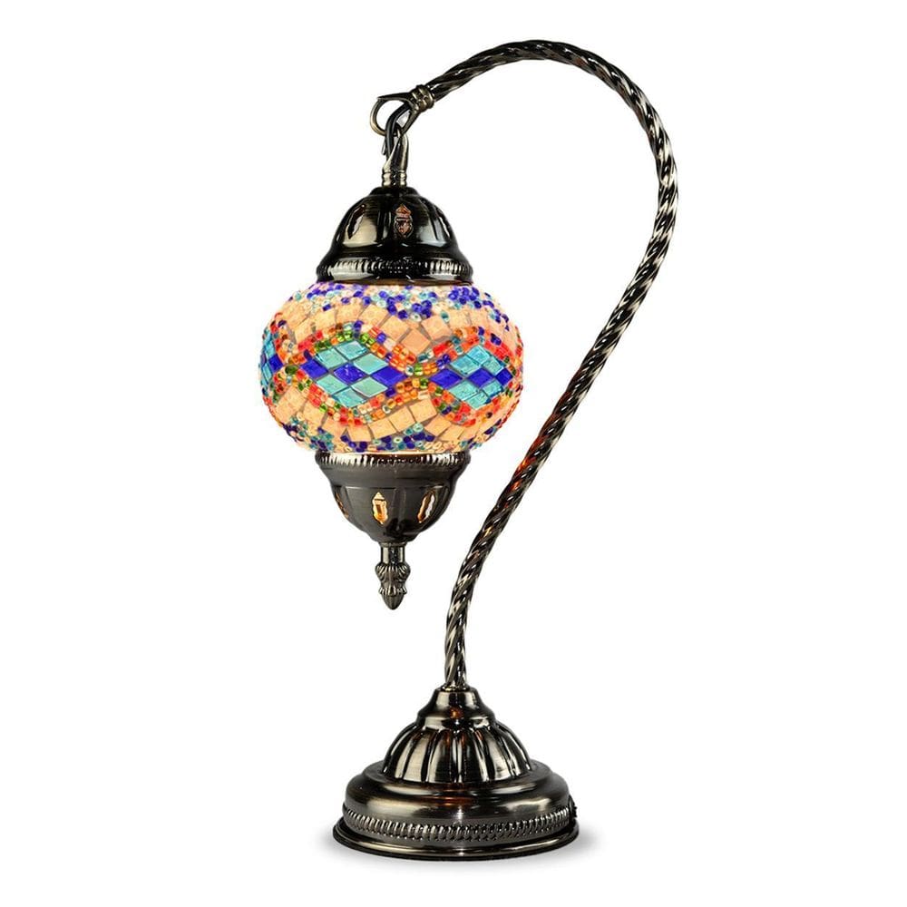 Luminária Pedente Modelo Turco Mosaico 37Cm