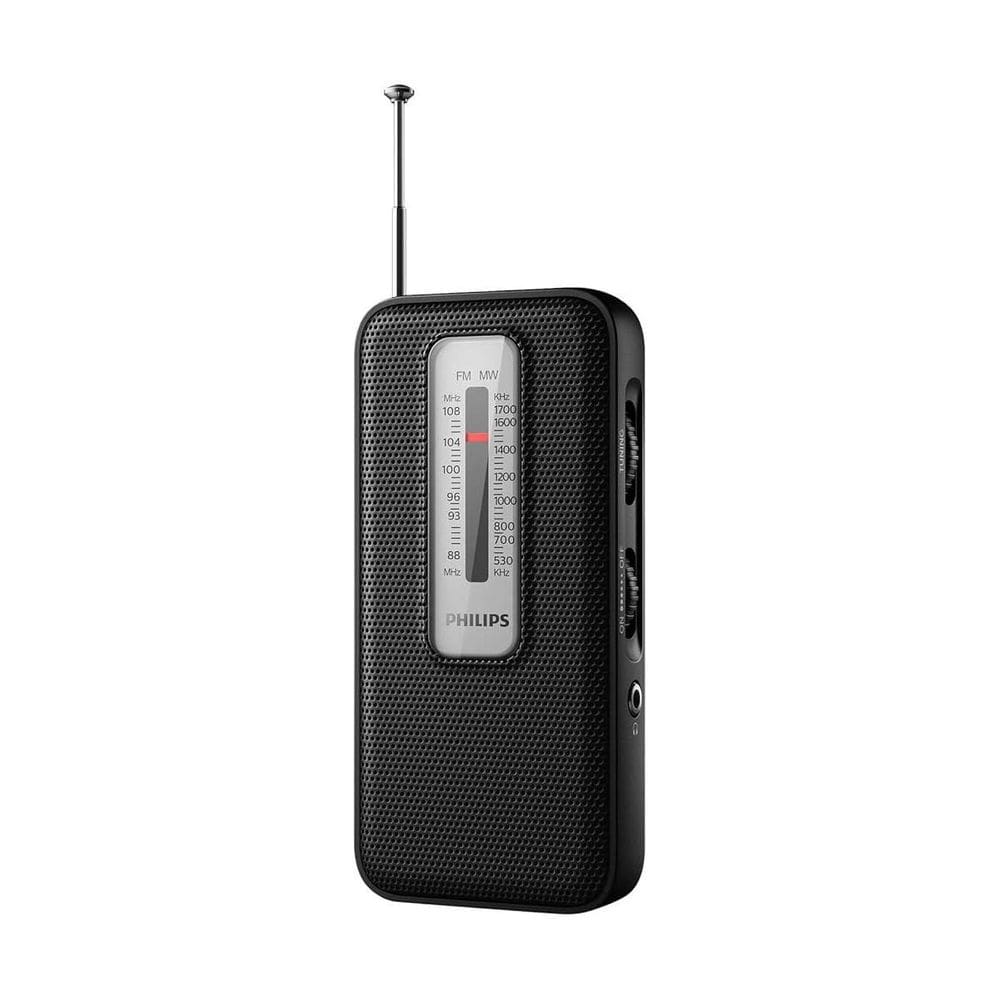 Rádio Portátil Philips Am Fm À Pilha Com Entrada Para Fone