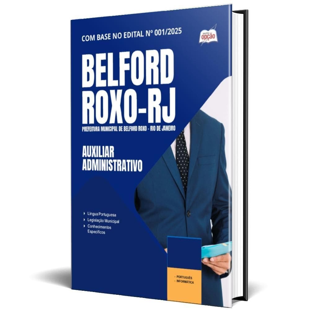 Apostila Prefeitura Belford Roxo Rj 2025 Auxiliar