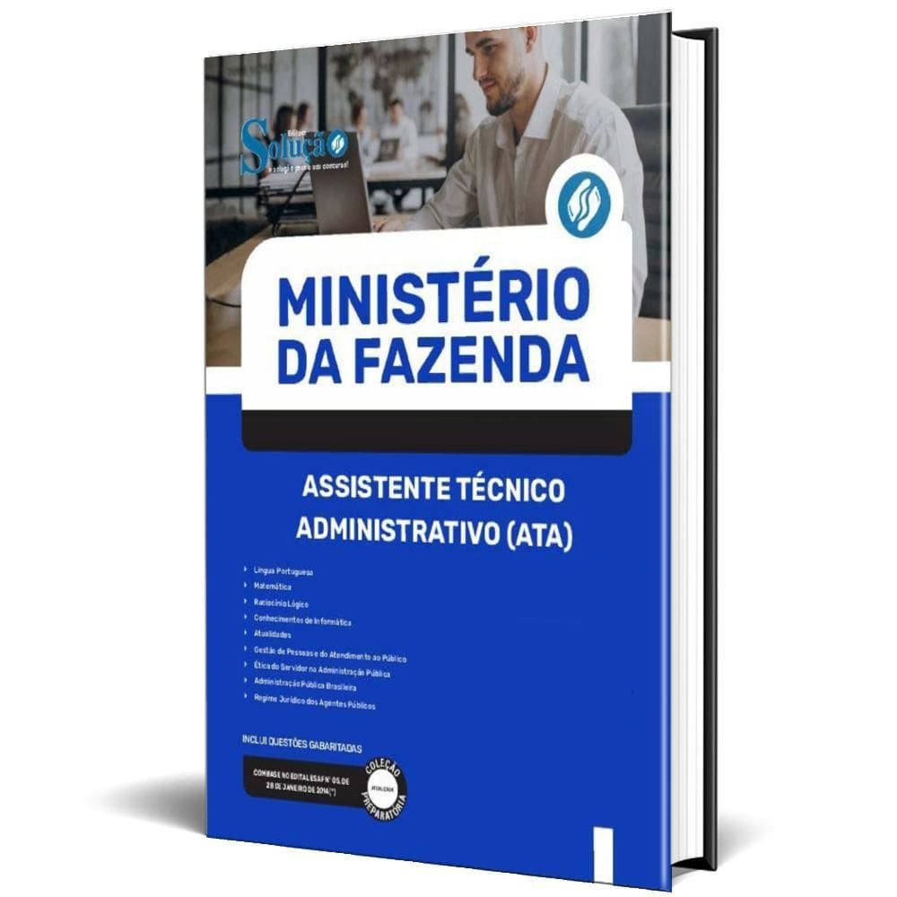 Apostila Ministério Da Fazenda 2025 Assistente
