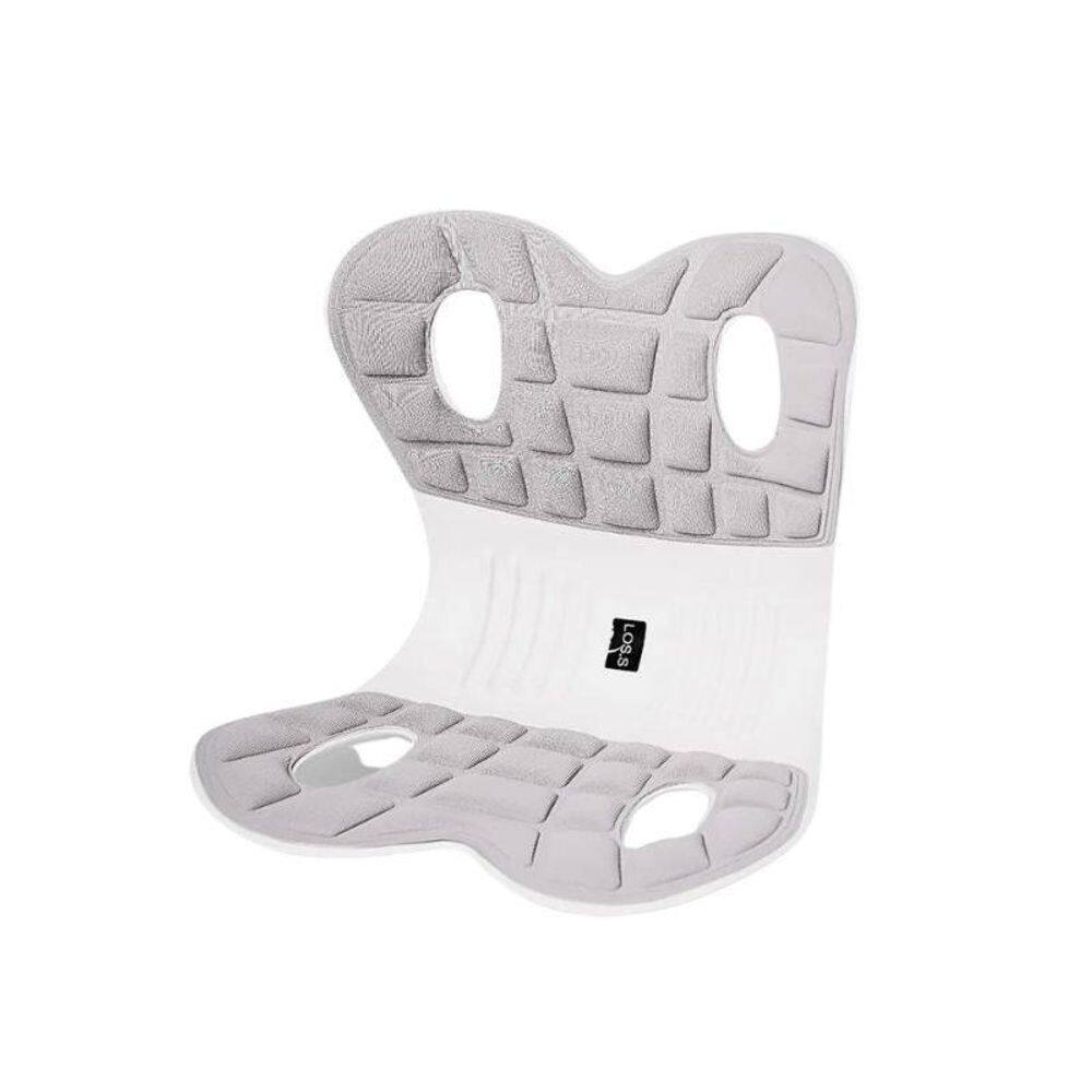 Apoio Para Lombar Cinza M Ergonômico Para Viagem Home Office