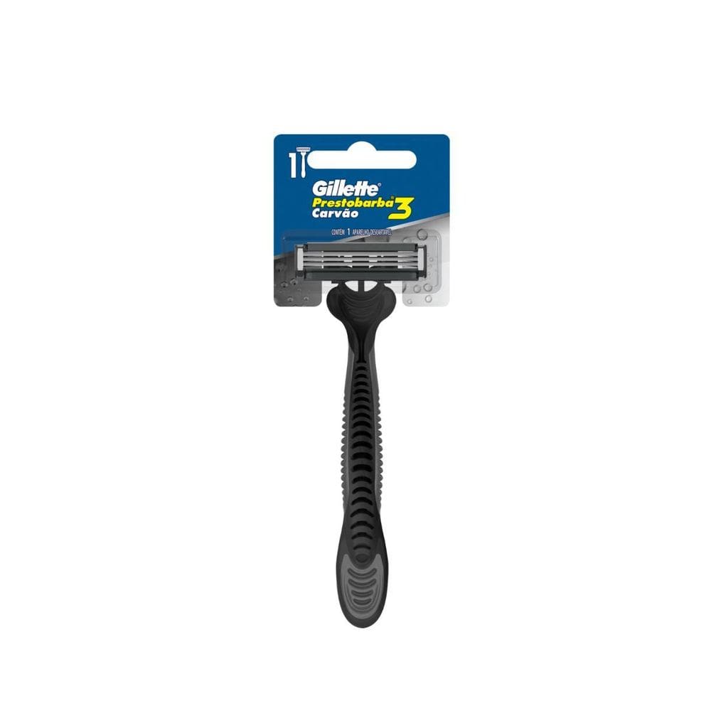 Aparelho De Barbear Gillette Prestobarba Carvão
