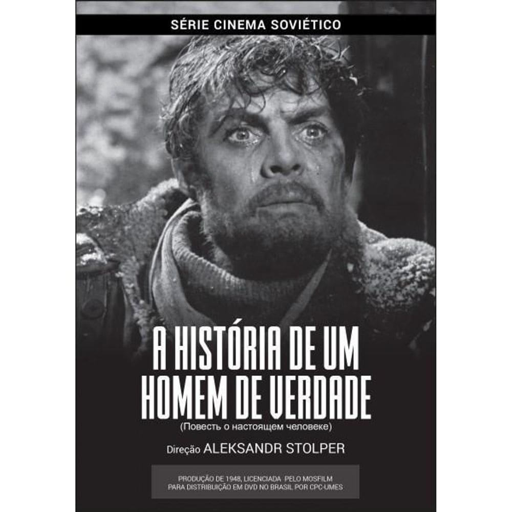 A História De Um Homem De Verdade - Dvd
