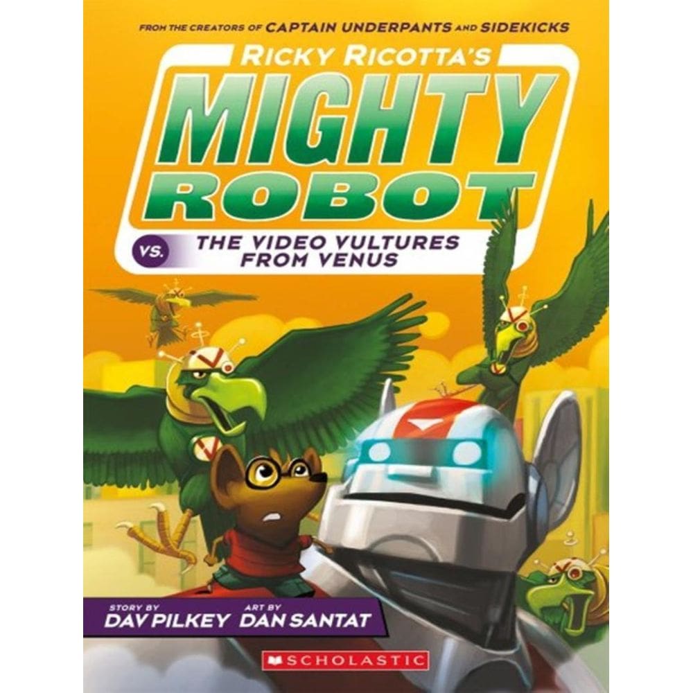 Ricky Ricottas Mighty Robot Vs The Voodoo Vultures From