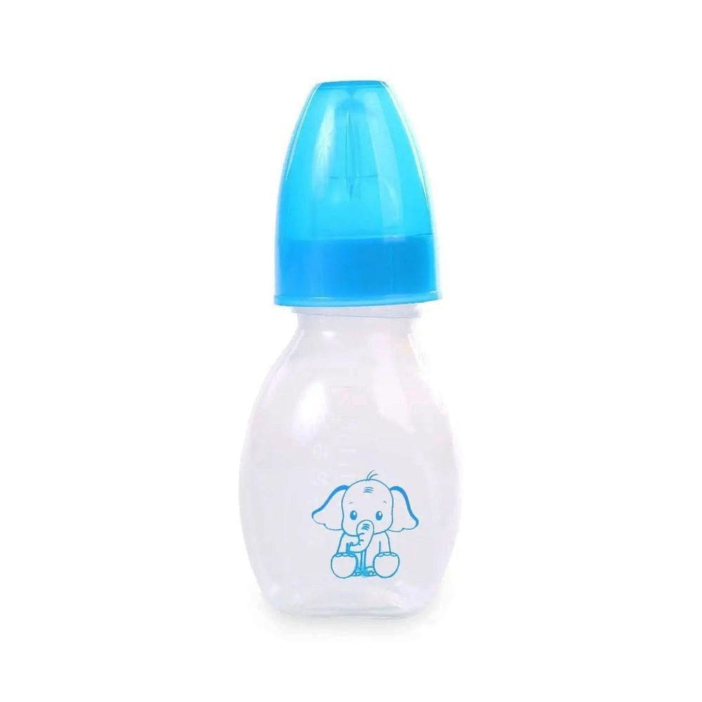 Mamadeira Pequena Azul Bico Cristal 60Ml Petita