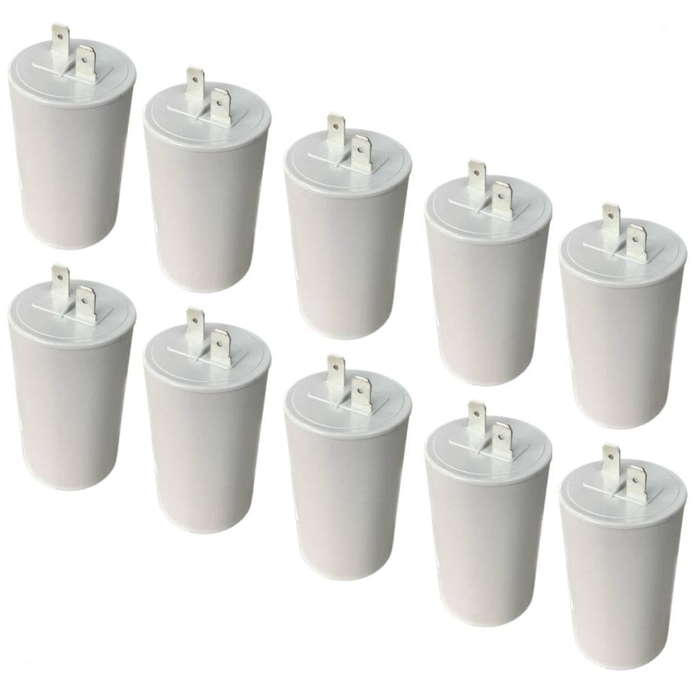 Kit 10 Capacitor Para Lavadora Brastemp Consul 45Uf 110V