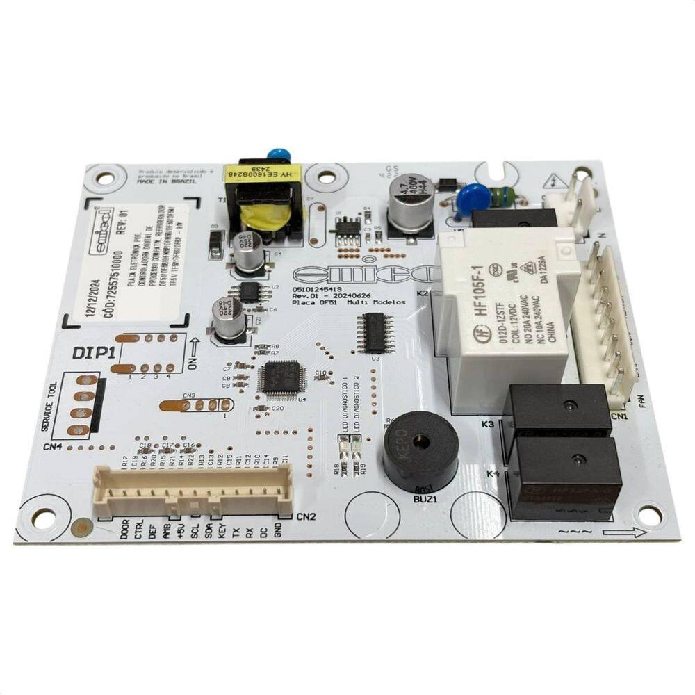 Placa Potência Para Geladeira Electrolux Df51 Df52 A02021009