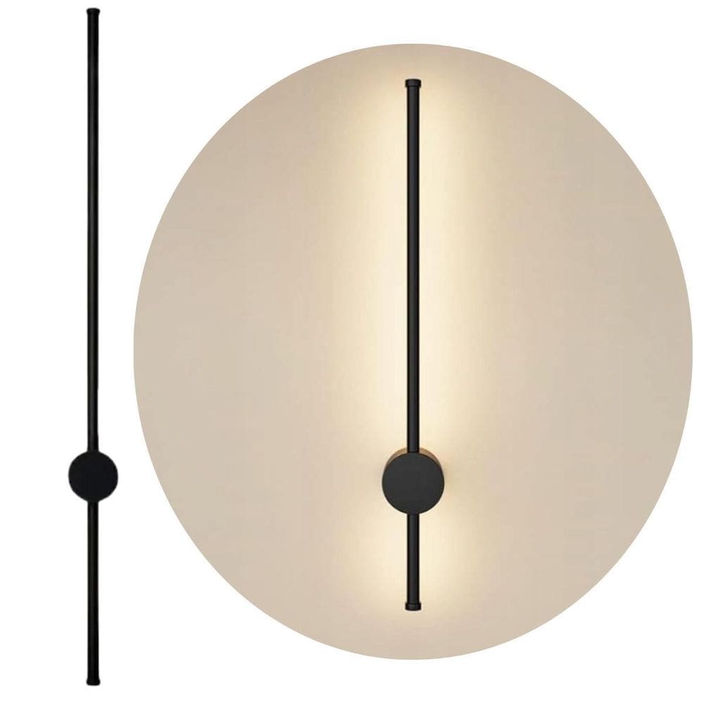 Luminária Arandela 80Cm Parede 360 Led 3X1 Barra Luz