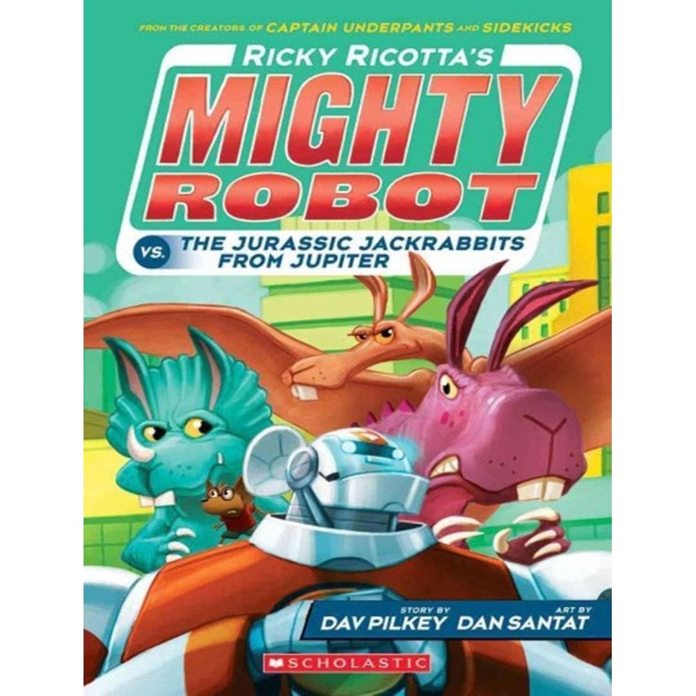 Ricky Ricottas Mighty Robot Vs The Jurassic Jackrabbits From