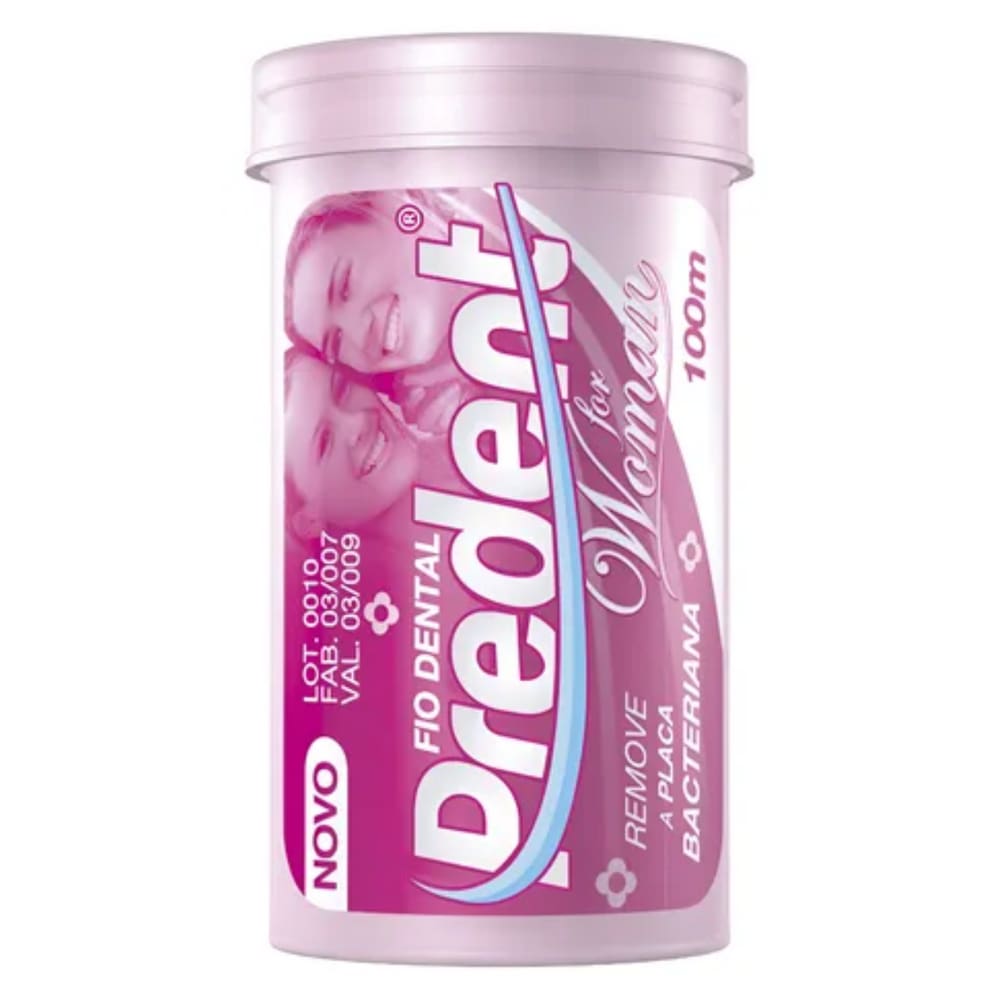 Fio Dental Encerado Woman Menta 100 Metros Predent