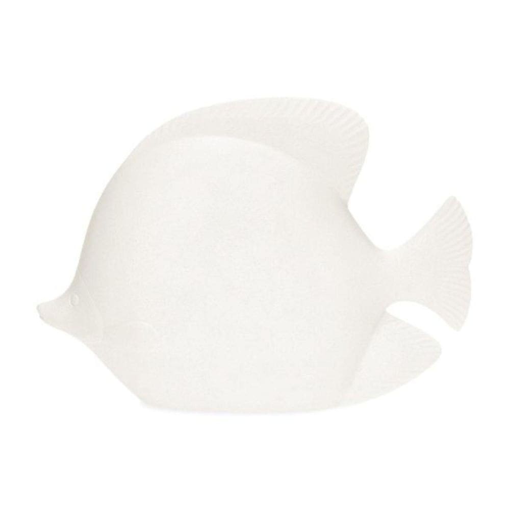 Escultura Em Poliresina Peixe 21X25X7Cm 19316 Mart