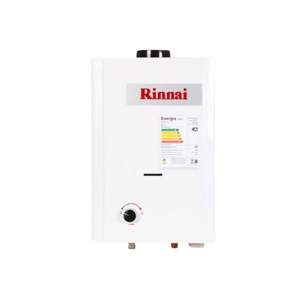 Aquecedor Aut. Analógico Gás Glp 7,0L Rinnai Reum070Cfhble