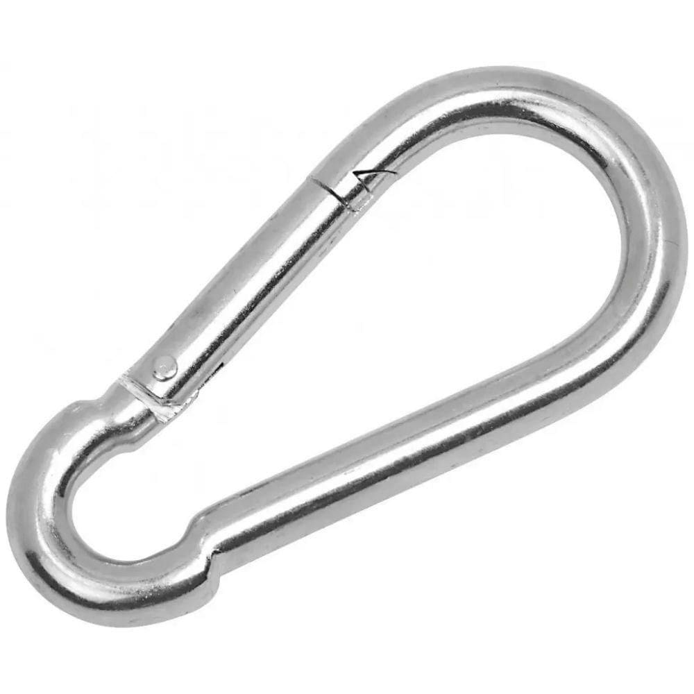 Mosquetão Inox Com Engate Rápido 4Mm X 40Mm Sem Olhal