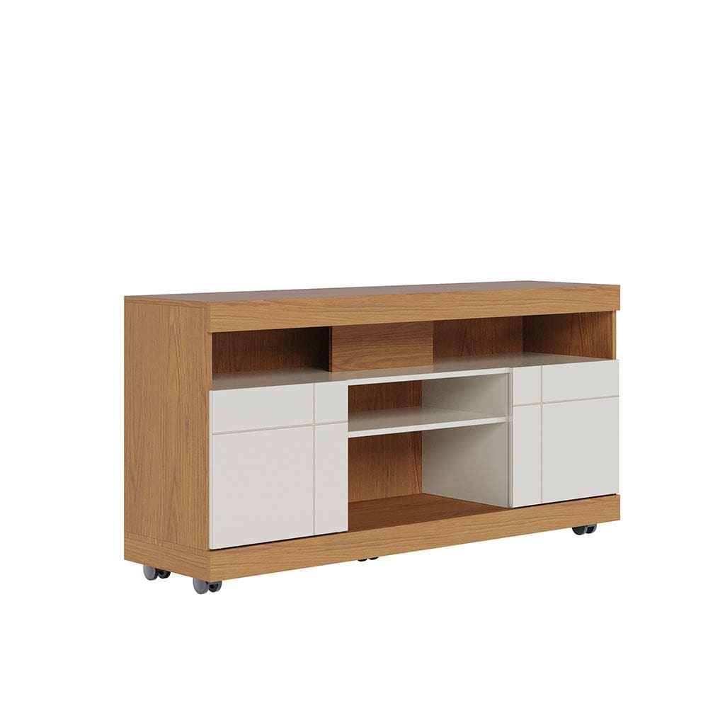 Rack para Sala Bancada de TV 47 Pol 136cm Ariele C04 - D`Rossi