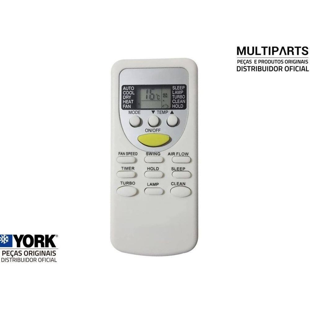 Controle Remoto Ar Split York Universal Le-7431