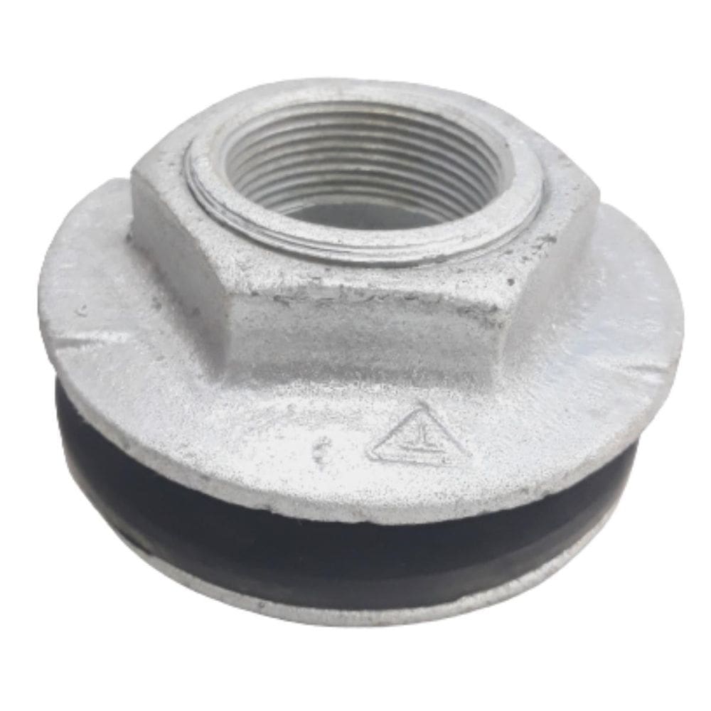 Adaptador Flange Caixa D Agua De Ferro Galvanizado 1.1/2
