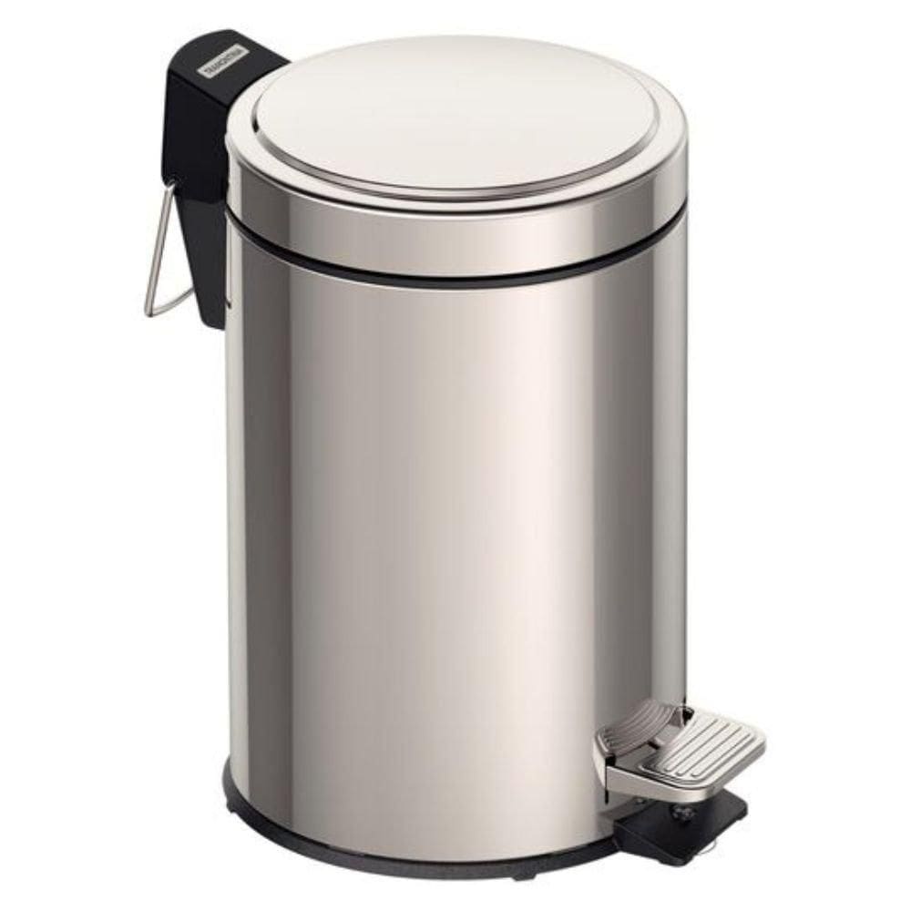 Lixeira Inox com Pedal 3 Litros Escritório Casa Tramontina