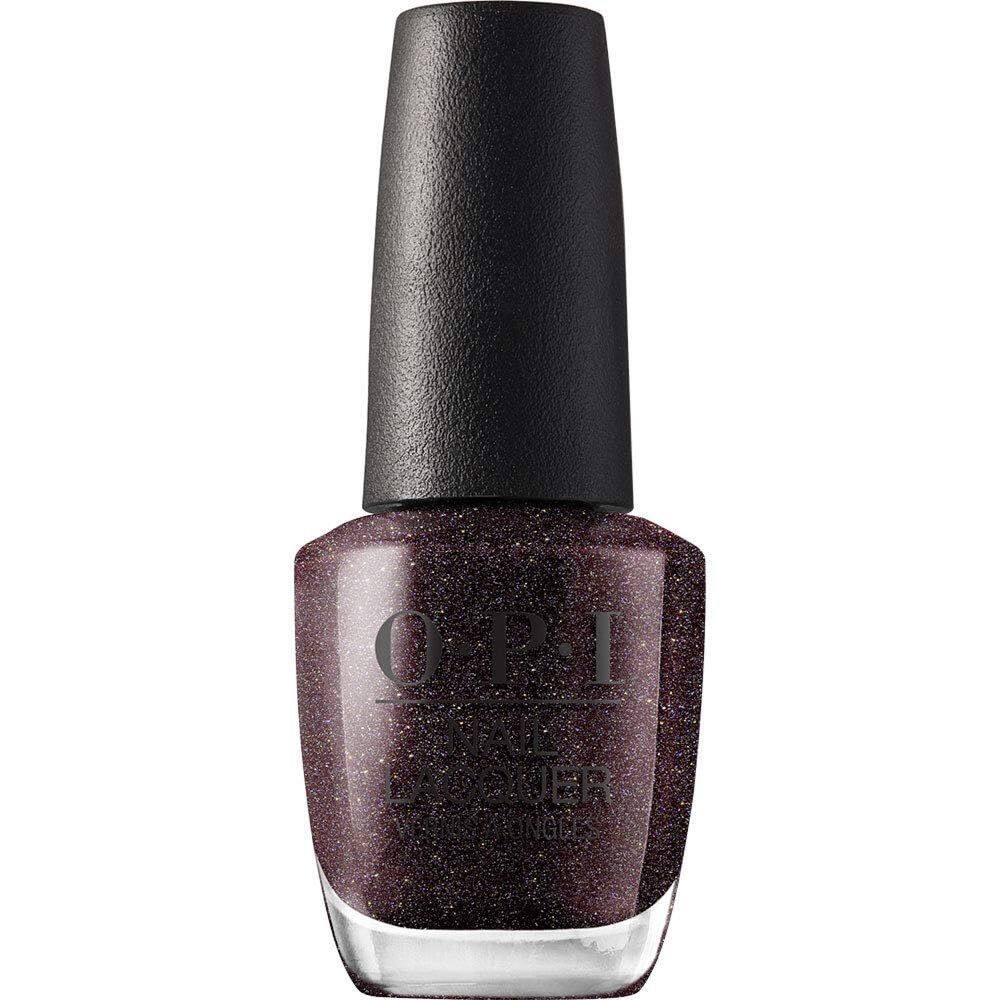 Verniz de unhas OPI Nail Lacquer My Private Jet Black Shimmer
